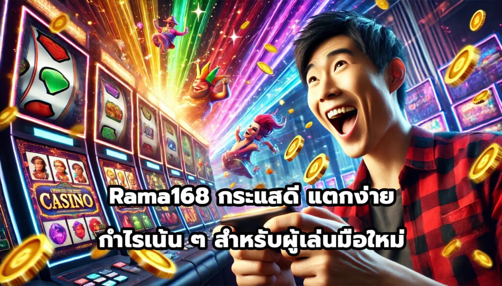 Rama168 กระแสดี แตกง่าย กำไรเน้น ๆ สำหรับผู้เล่นมือใหม่-2