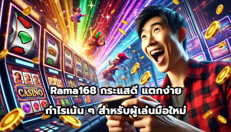 Rama168 กระแสดี แตกง่าย กำไรเน้น ๆ สำหรับผู้เล่นมือใหม่-2