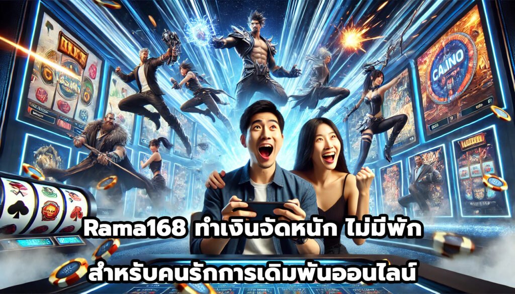 Rama168 ทำเงินจัดหนัก ไม่มีพัก สำหรับคนรักการเดิมพันออนไลน์-1