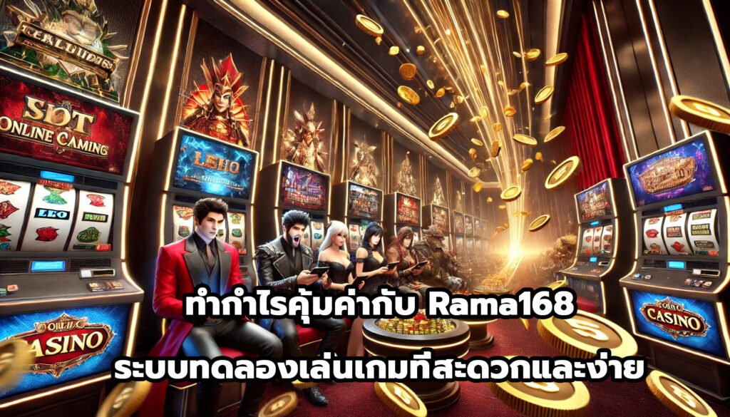 ทำกำไรคุ้มค่ากับ rama168 ระบบทดลองเล่นเกมที่สะดวกและง่าย-5